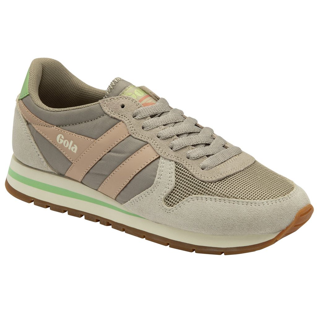 Gola Classics Daytona Sneakers Grises Blancos Rosas Mexico | OZX-185964