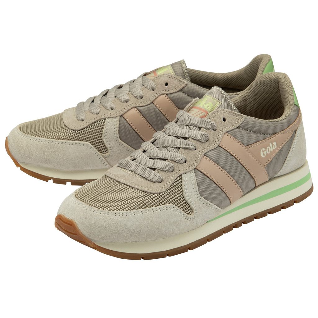 Gola Classics Daytona Sneakers Grises Blancos Rosas Mexico | OZX-185964
