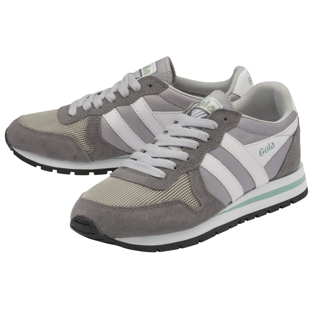 Gola Classics Daytona Sneakers Grises Claro Blancos Mexico | BDT-248630