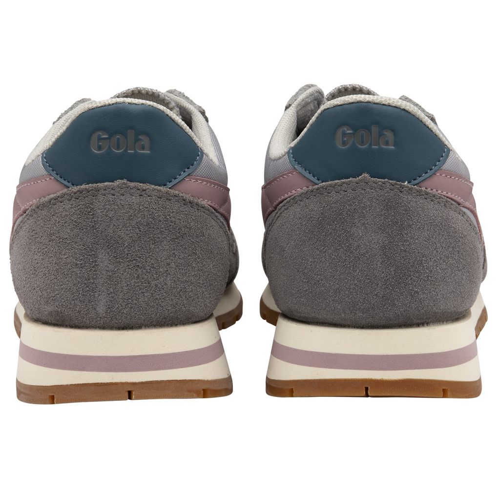 Gola Classics Daytona Sneakers Grises Claro Rosas Mexico | QZV-287349