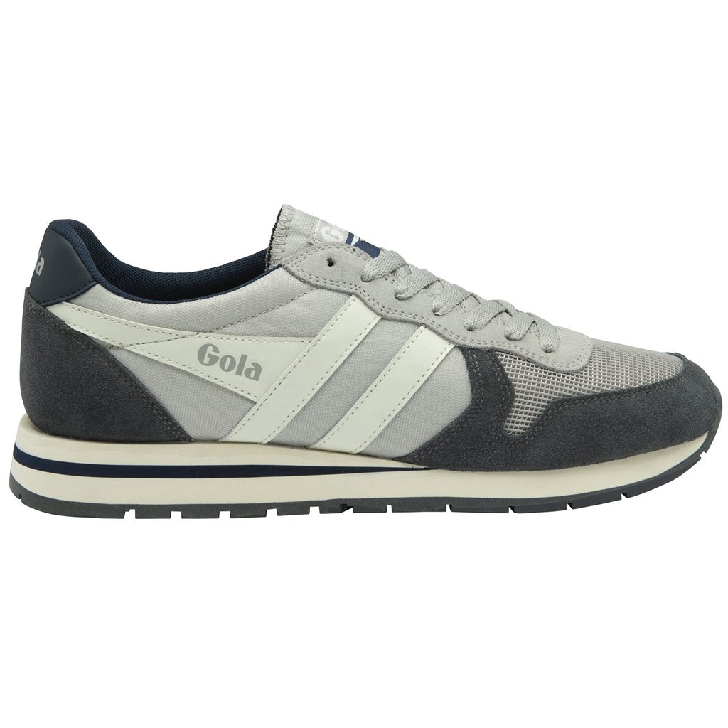 Gola Classics Daytona Sneakers Grises Claro Blancos Mexico | CGM-472361