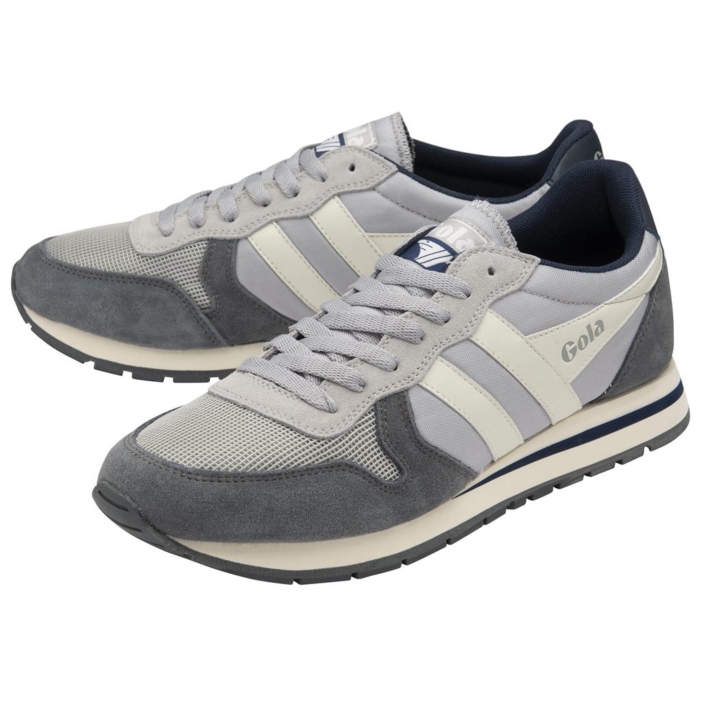 Gola Classics Daytona Sneakers Grises Claro Blancos Mexico | CGM-472361