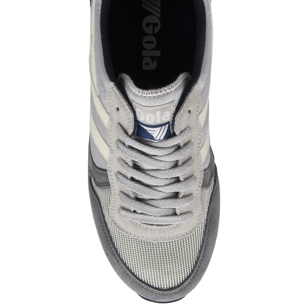 Gola Classics Daytona Sneakers Grises Claro Blancos Mexico | CGM-472361