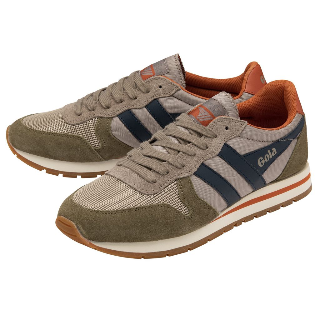Gola Classics Daytona Sneakers Kaki Azul Marino Mexico | JXF-241378
