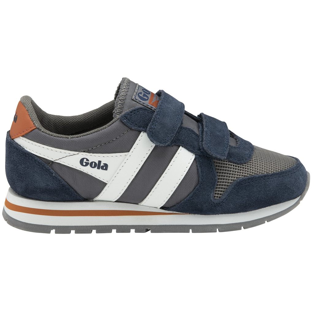 Gola Classics Daytona Strap Sneakers Azul Marino Blancos Mexico | CUI-978364