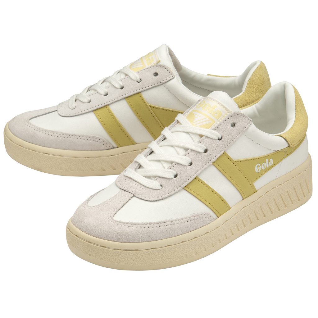 Gola Classics Dropshot Sneakers Blancos Azules Mexico | BJH-537128