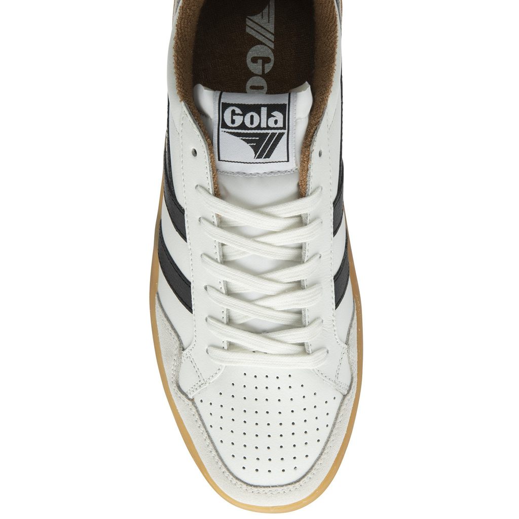 Gola Classics Eagle '86 Sneakers Blancos Negros Mexico | JOR-395042