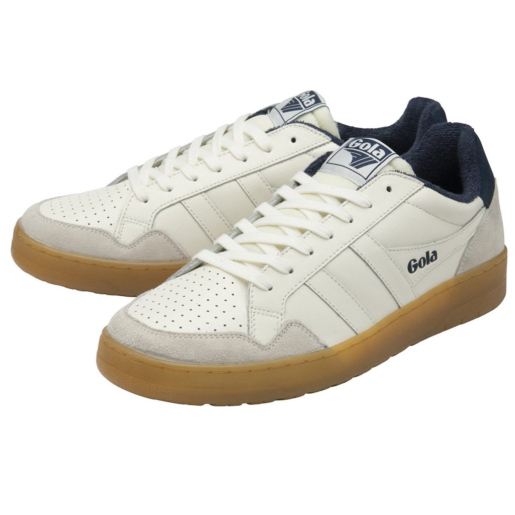 Gola Classics Eagle '86 Sneakers Blancos Azul Marino Mexico | JSN-806745
