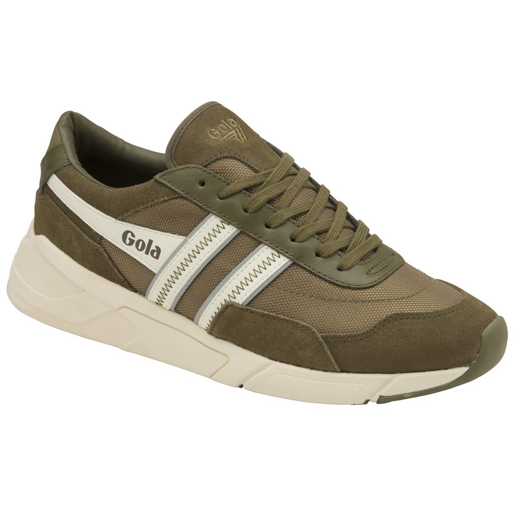 Gola Classics Eclipse Legacy Sneakers Kaki Blancos Mexico | WHC-621387