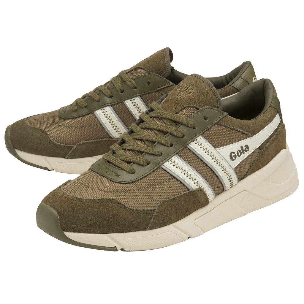 Gola Classics Eclipse Legacy Sneakers Kaki Blancos Mexico | WHC-621387