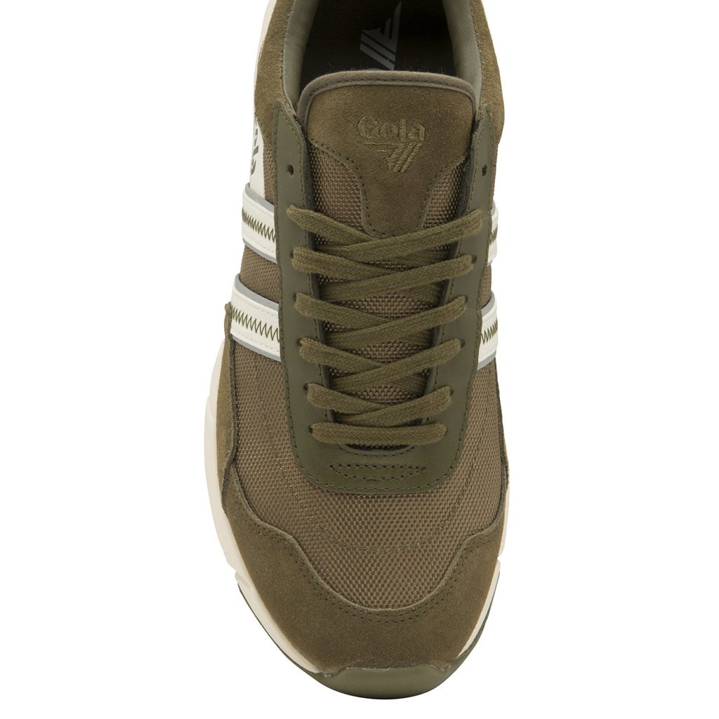 Gola Classics Eclipse Legacy Sneakers Kaki Blancos Mexico | WHC-621387