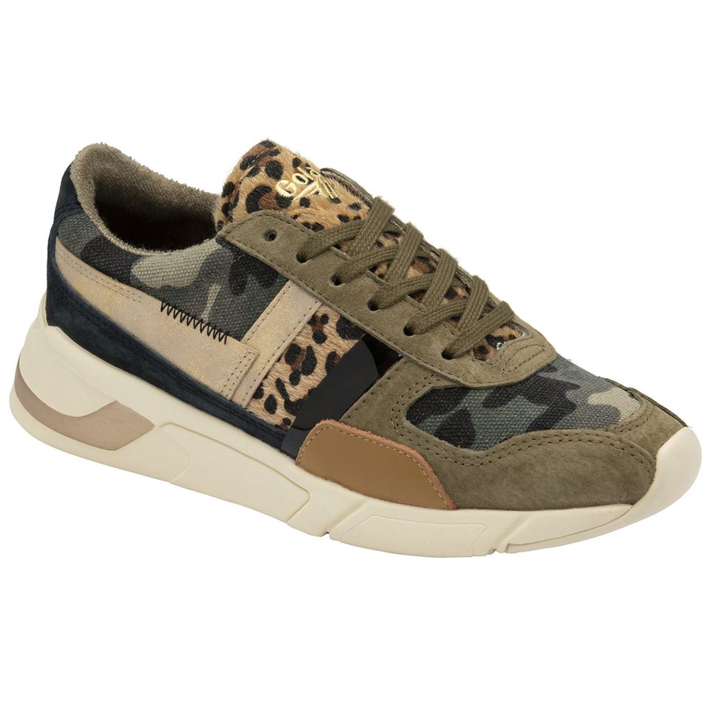 Gola Classics Eclipse Mode Sneakers Camuflados Leopardo Mexico | SHK-487015
