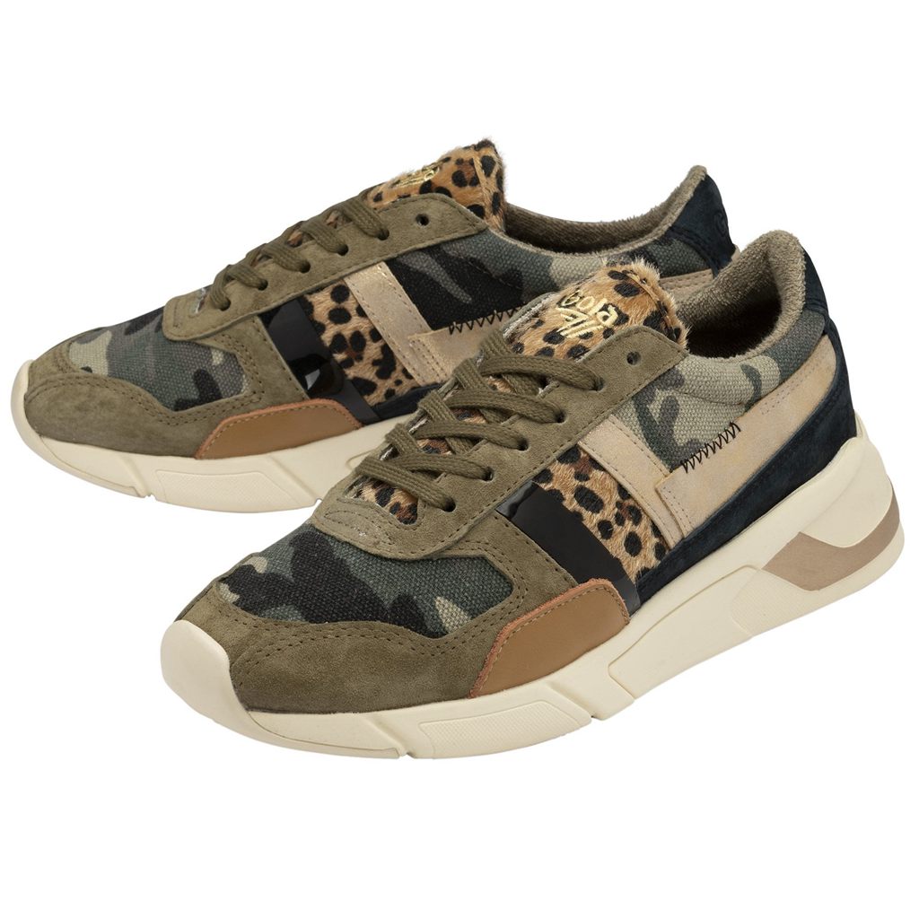 Gola Classics Eclipse Mode Sneakers Camuflados Leopardo Mexico | SHK-487015
