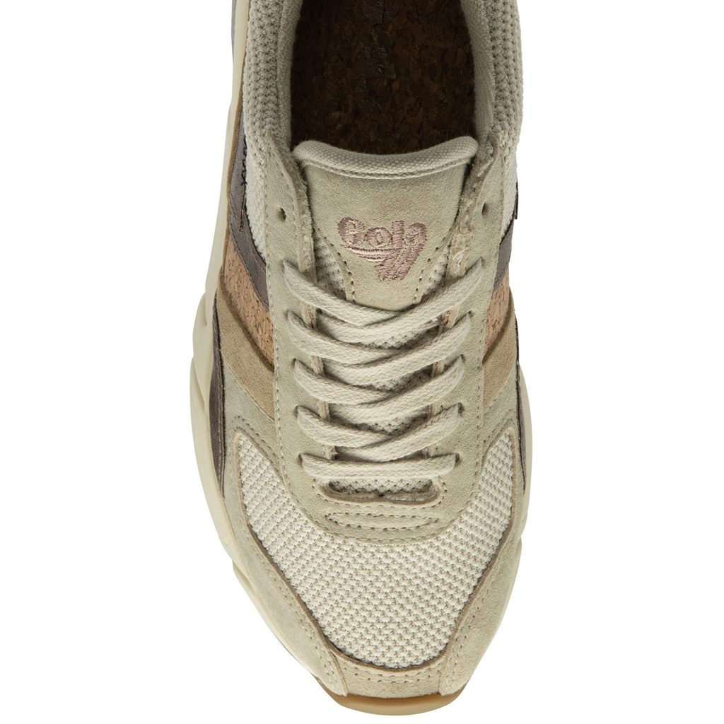 Gola Classics Eclipse Mode Sneakers Wheat Oat Bronze Mexico | FQA-604739