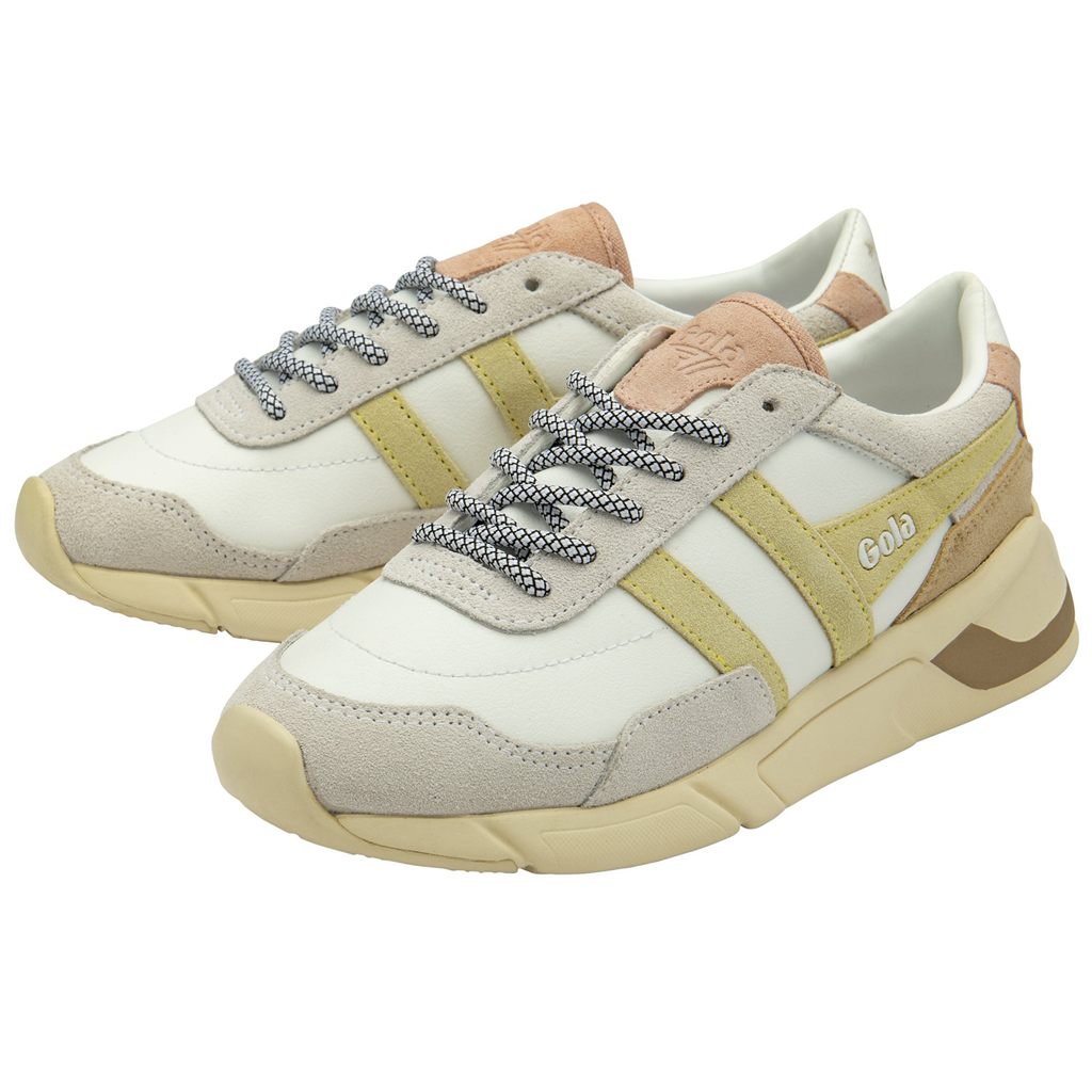 Gola Classics Eclipse Pure Sneakers Blancos Azules Rosas Mexico | EKB-057126