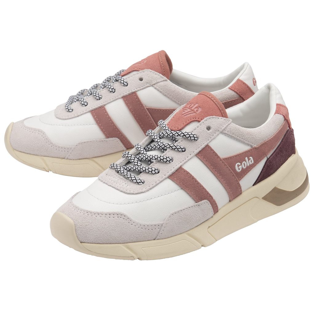 Gola Classics Eclipse Pure Sneakers Blancos Rosas Coral Rosas Mexico | BZH-125386