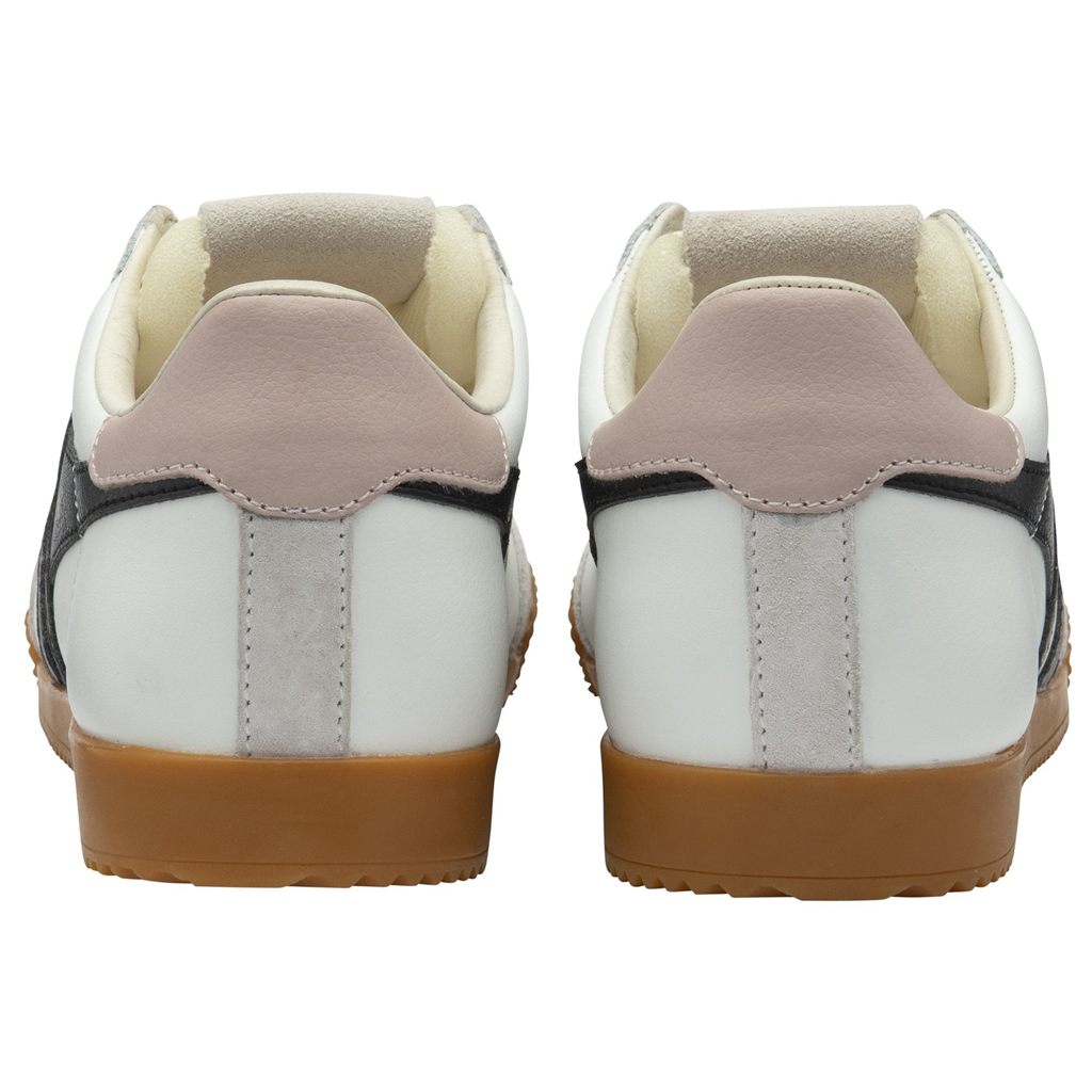 Gola Classics Elan Leather Sneakers Blancos Negros Rosas Mexico | RQP-105843