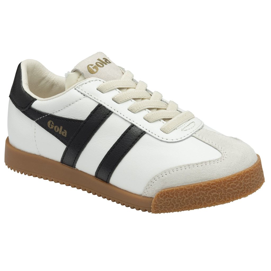 Gola Classics Elan Leather Sneakers Blancos Negros Mexico | KLN-714639