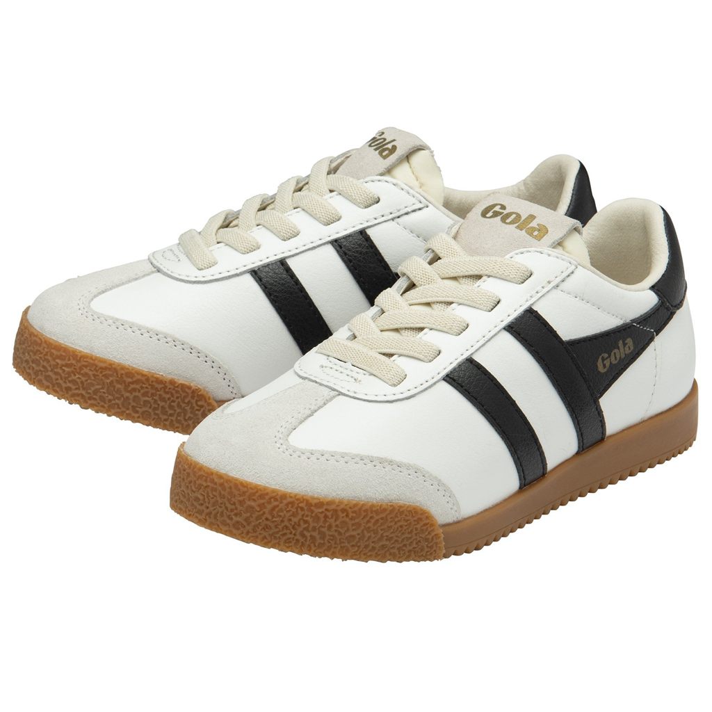 Gola Classics Elan Leather Sneakers Blancos Negros Mexico | KLN-714639