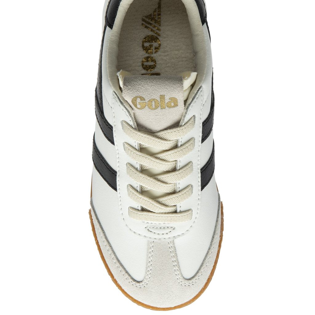 Gola Classics Elan Leather Sneakers Blancos Negros Mexico | KLN-714639