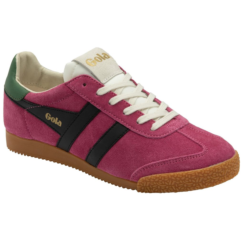 Gola Classics Elan Sneakers Fucsia Negros Mexico | MAX-270469