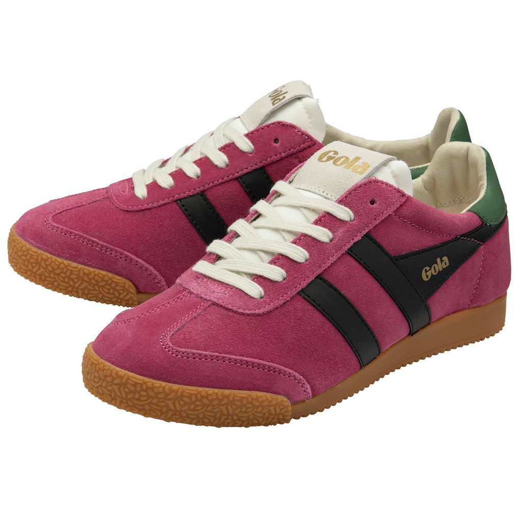 Gola Classics Elan Sneakers Fucsia Negros Mexico | MAX-270469