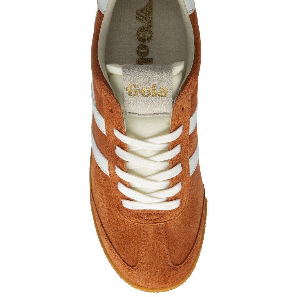 Gola Classics Elan Sneakers Naranjas Blancos Mexico | MBN-357216