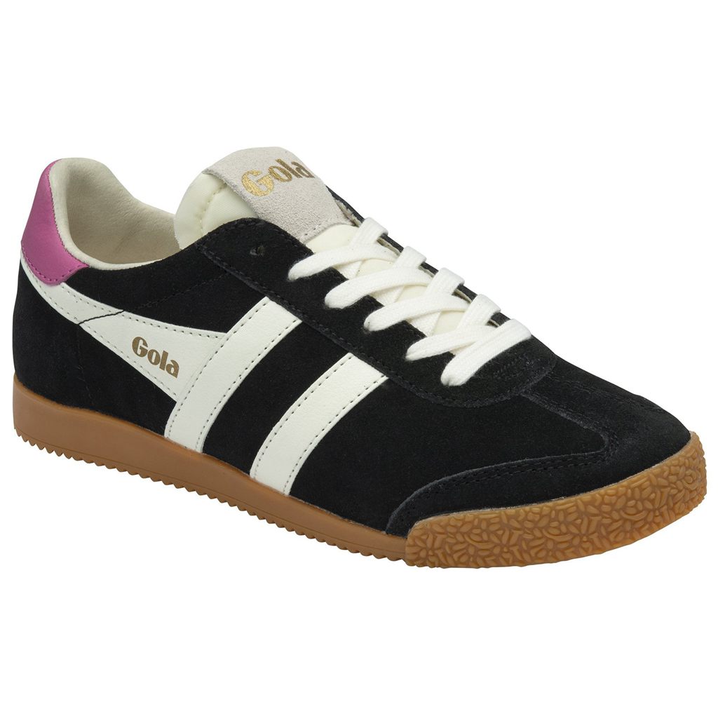 Gola Classics Elan Sneakers Negros Blancos Fucsia Mexico | TVE-126047