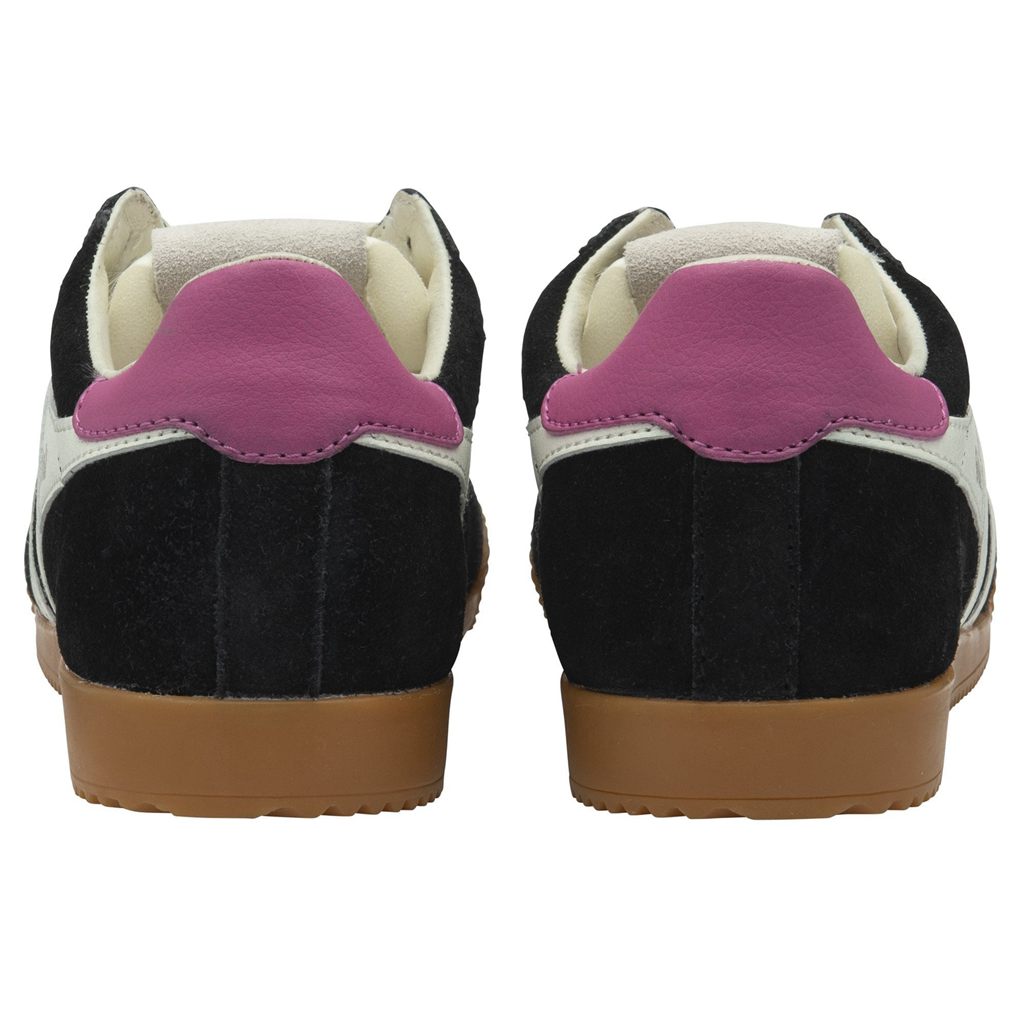 Gola Classics Elan Sneakers Negros Blancos Fucsia Mexico | TVE-126047
