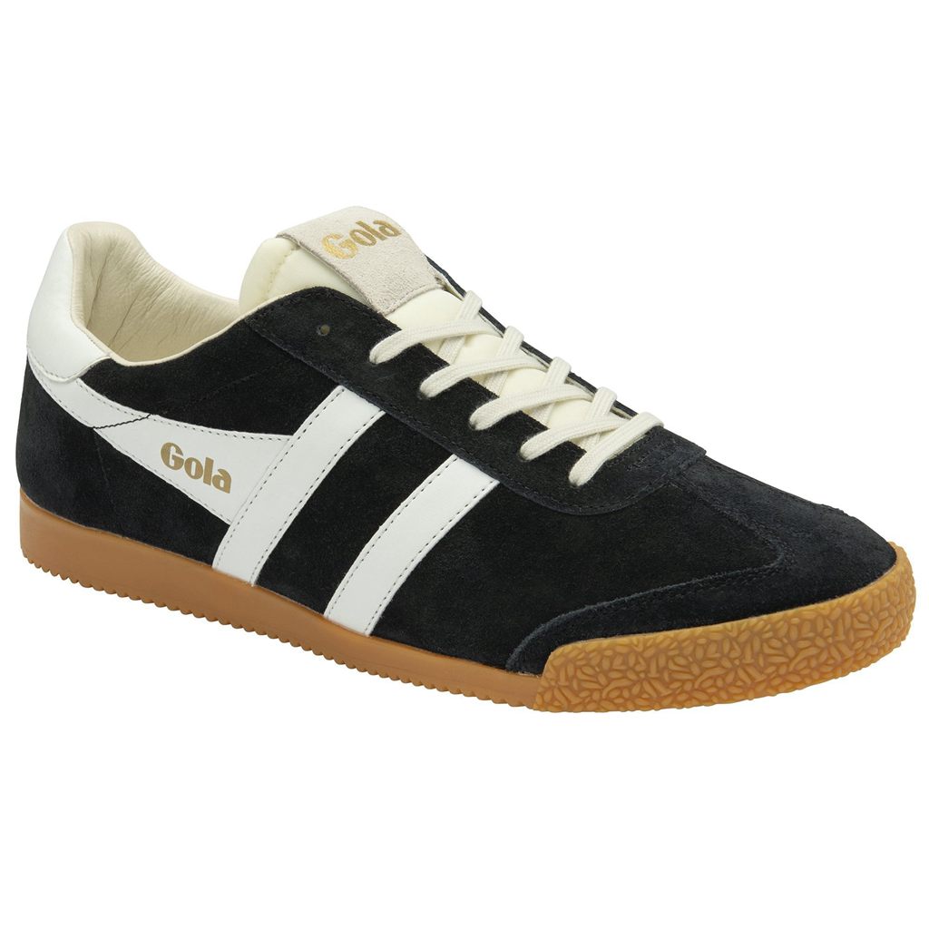 Gola Classics Elan Sneakers Negros Blancos Mexico | PHE-487612