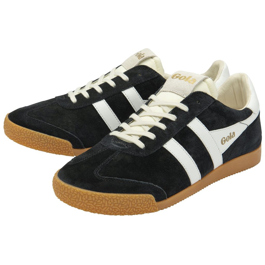 Gola Classics Elan Sneakers Negros Blancos Mexico | PHE-487612