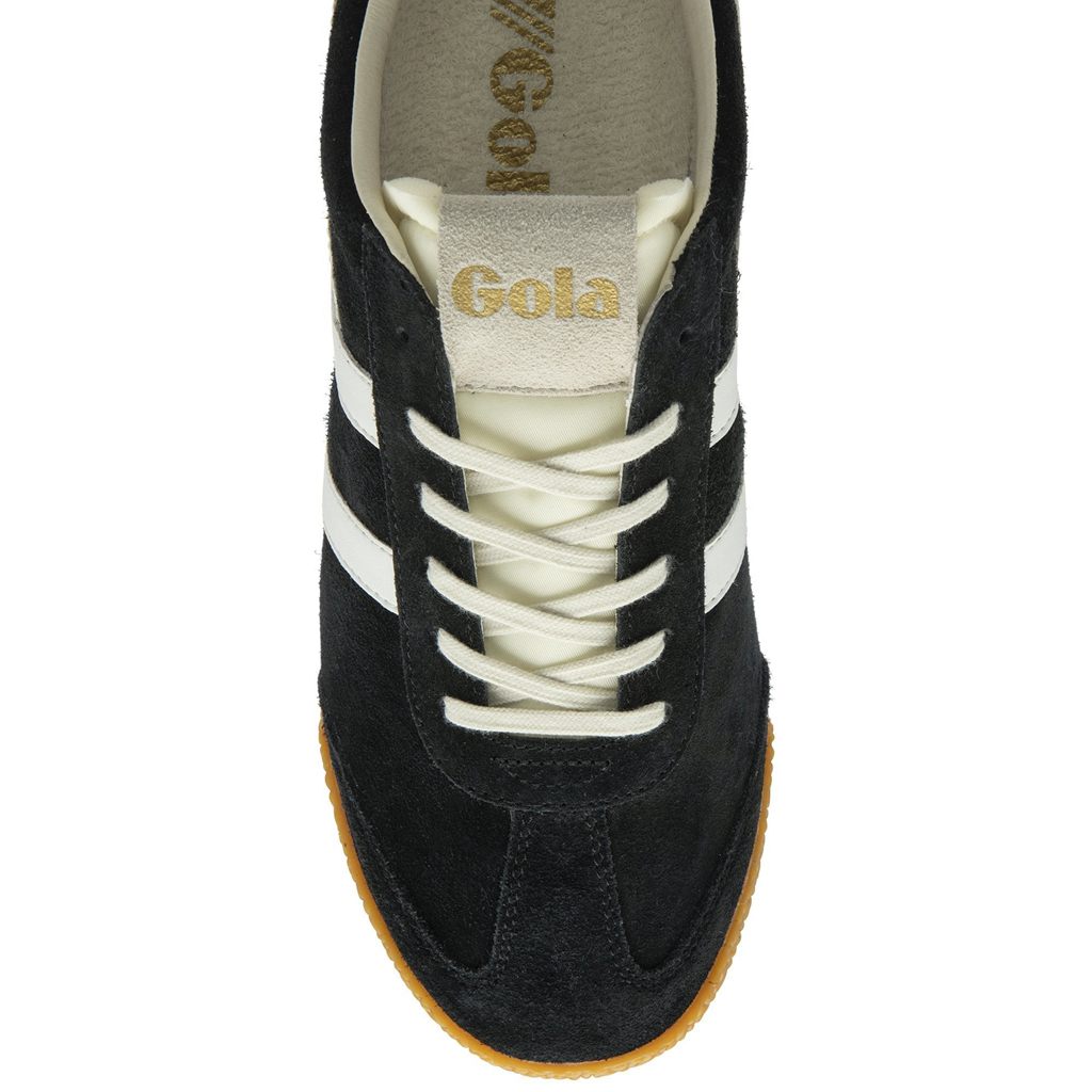 Gola Classics Elan Sneakers Negros Blancos Mexico | PHE-487612