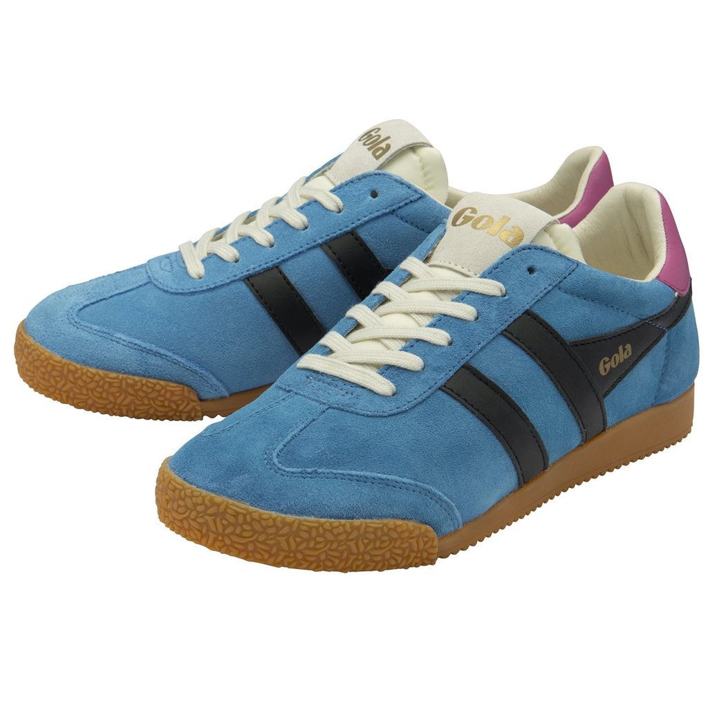 Gola Classics Elan Sneakers Negros Fucsia Mexico | AKS-275690