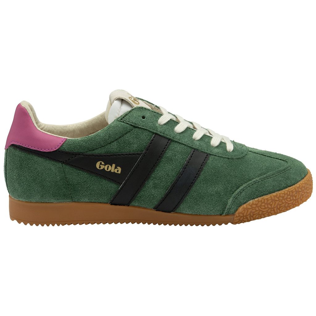 Gola Classics Elan Sneakers Negros Fucsia Mexico | MIV-640928