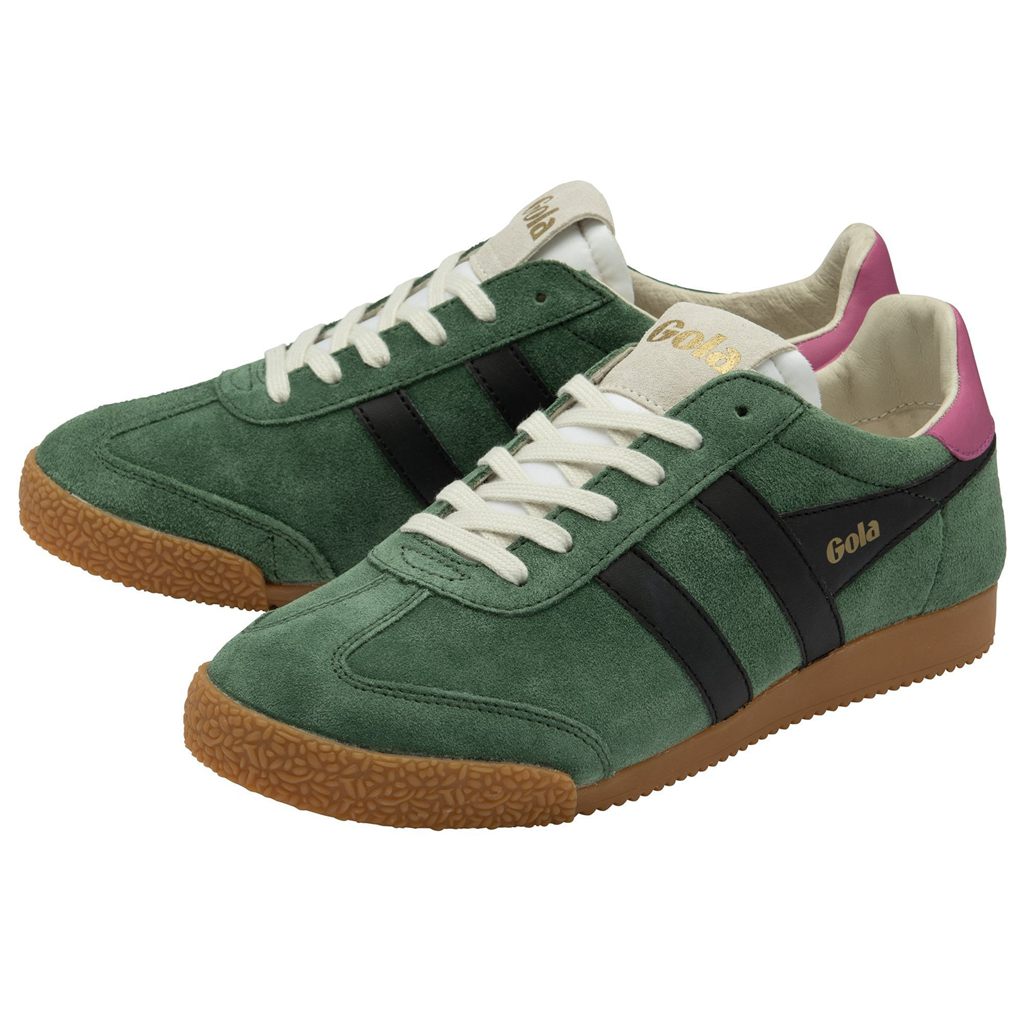 Gola Classics Elan Sneakers Negros Fucsia Mexico | MIV-640928