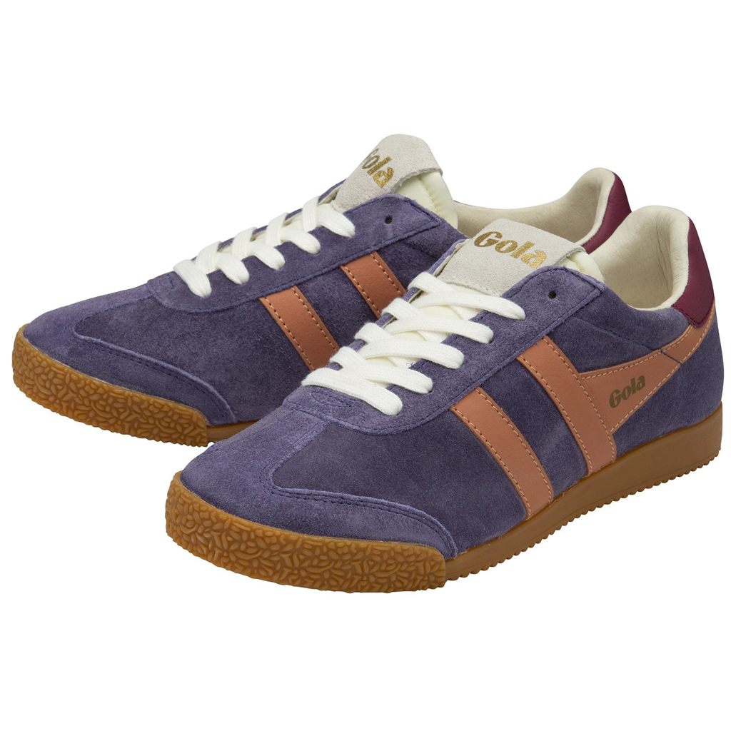 Gola Classics Elan Sneakers Plum Terracotta Cerise Mexico | XQC-360518