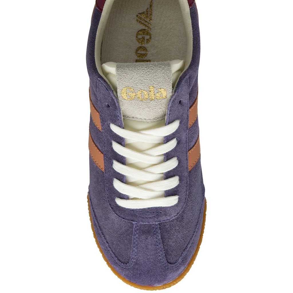 Gola Classics Elan Sneakers Plum Terracotta Cerise Mexico | XQC-360518