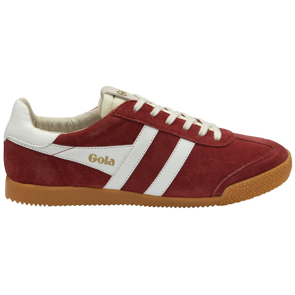 Gola Classics Elan Sneakers Rojos Oscuro Blancos Mexico | GWR-213546