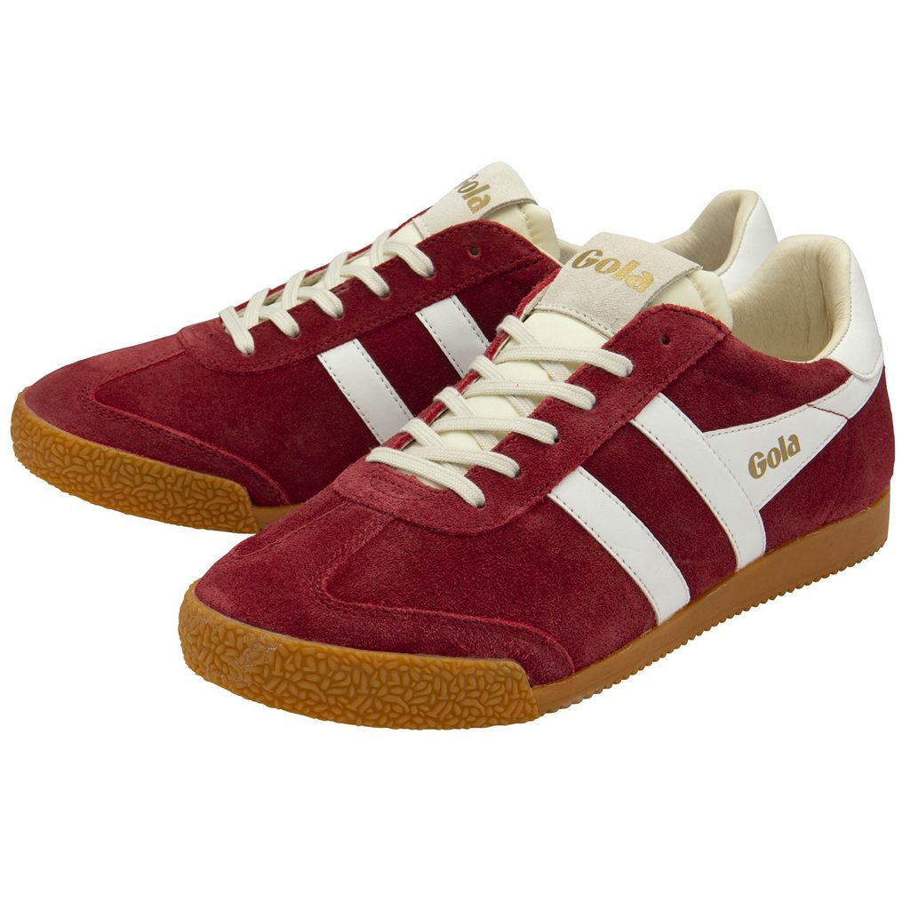 Gola Classics Elan Sneakers Rojos Oscuro Blancos Mexico | GWR-213546
