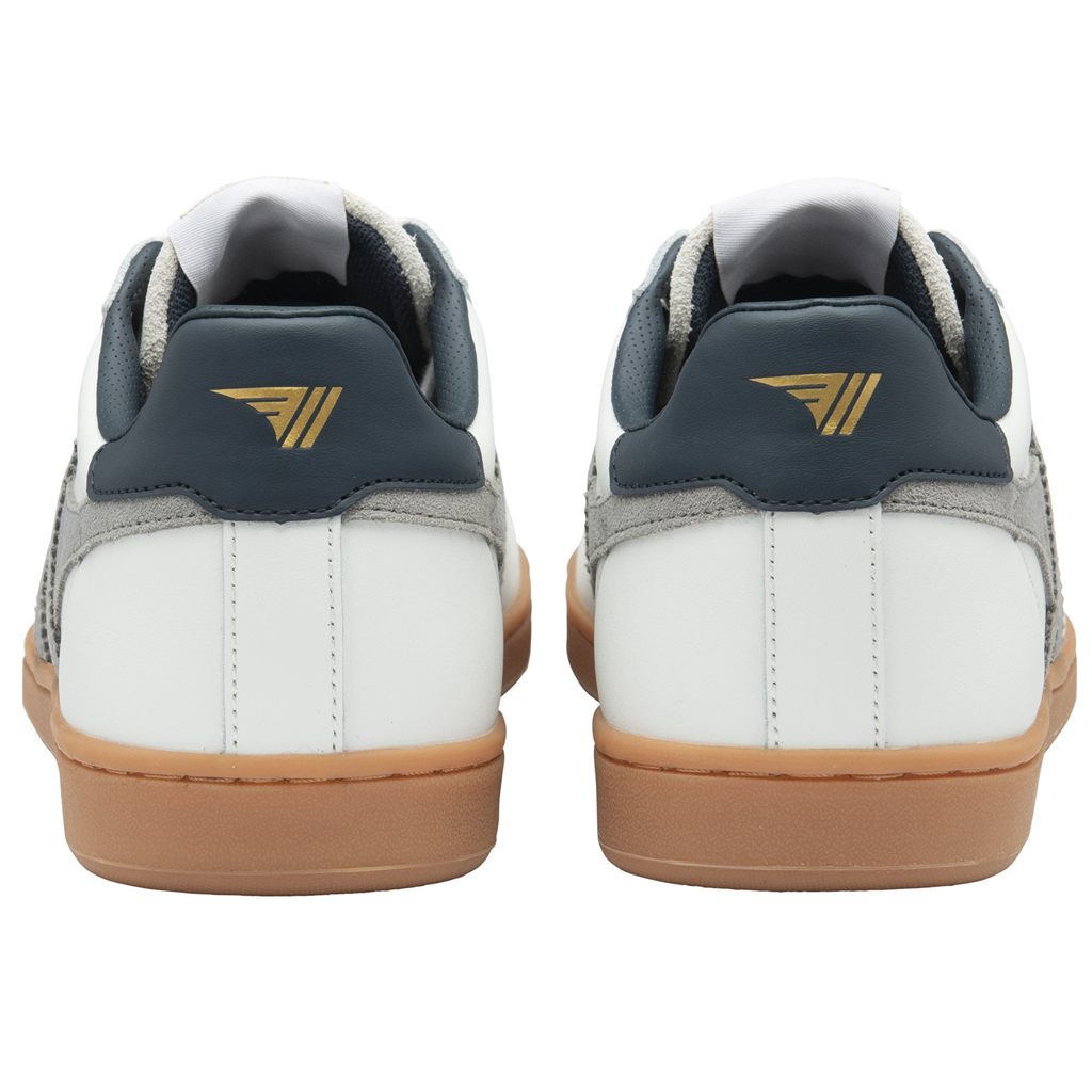 Gola Classics Equipe II Leather Sneakers Blancos Azul Marino Mexico | ZBG-136502