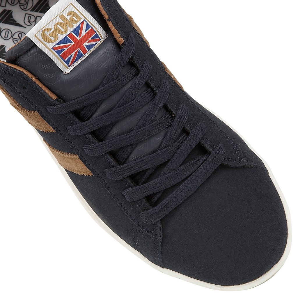 Gola Classics Equipe Suede Sneakers Azul Marino Mexico | CNH-867092