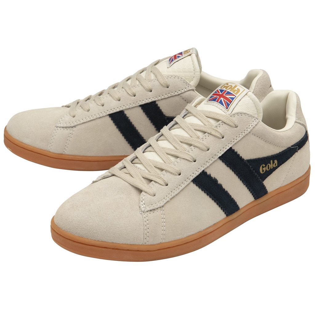 Gola Classics Equipe Suede Sneakers Blancos Azules Mexico | NFB-630154