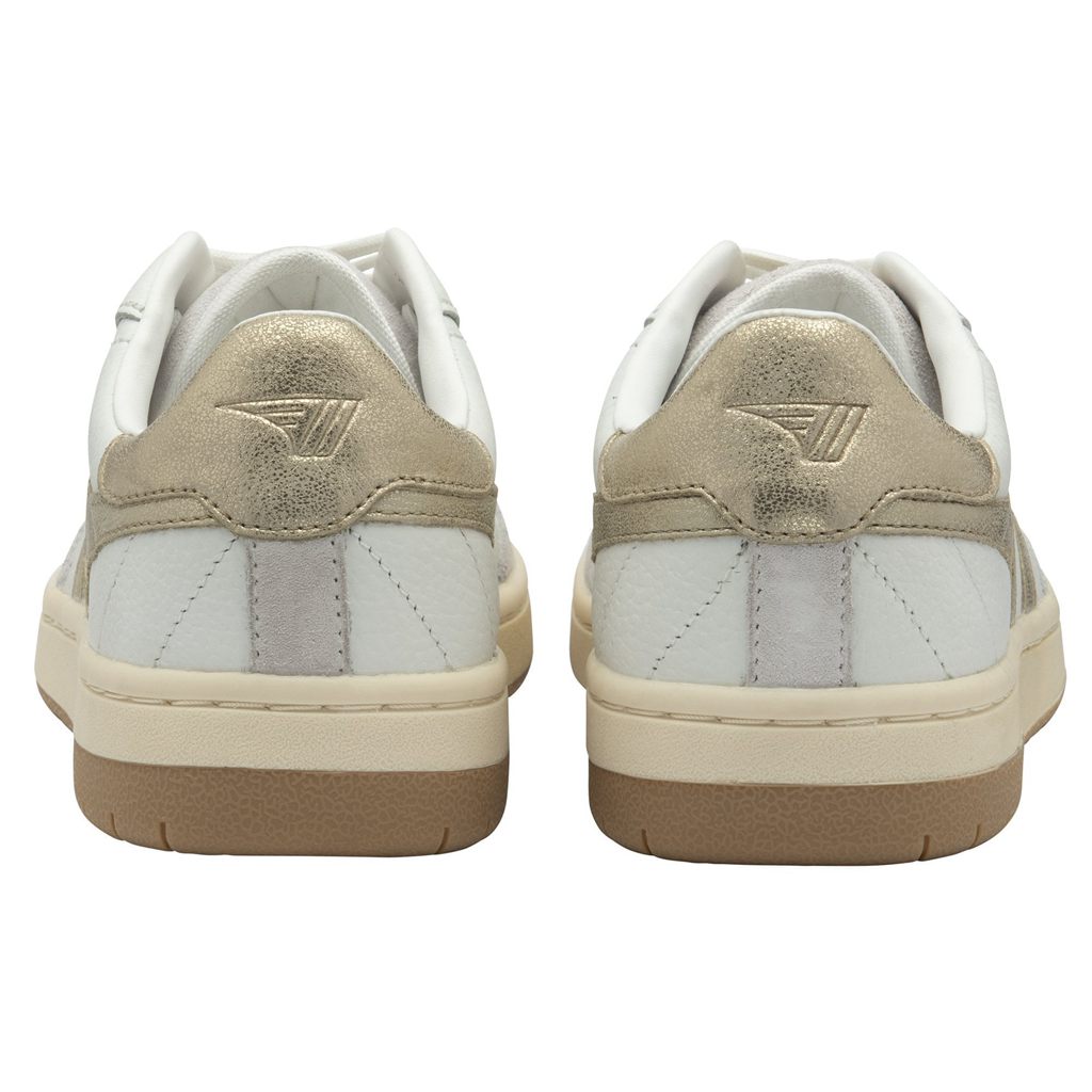 Gola Classics Falcon Mirror Sneakers Blancos Dorados Mexico | KOQ-465089