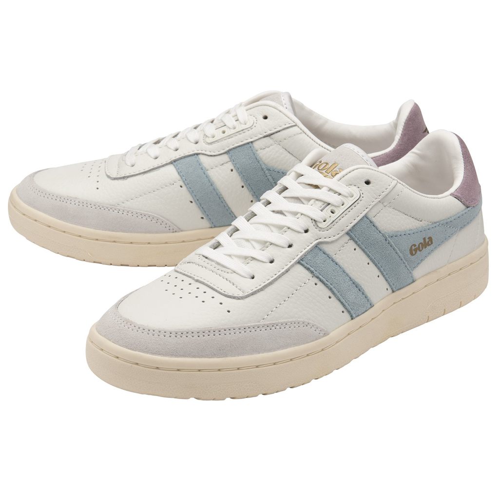Gola Classics Falcon Sneakers Blancos Azules Mexico | NDT-586194