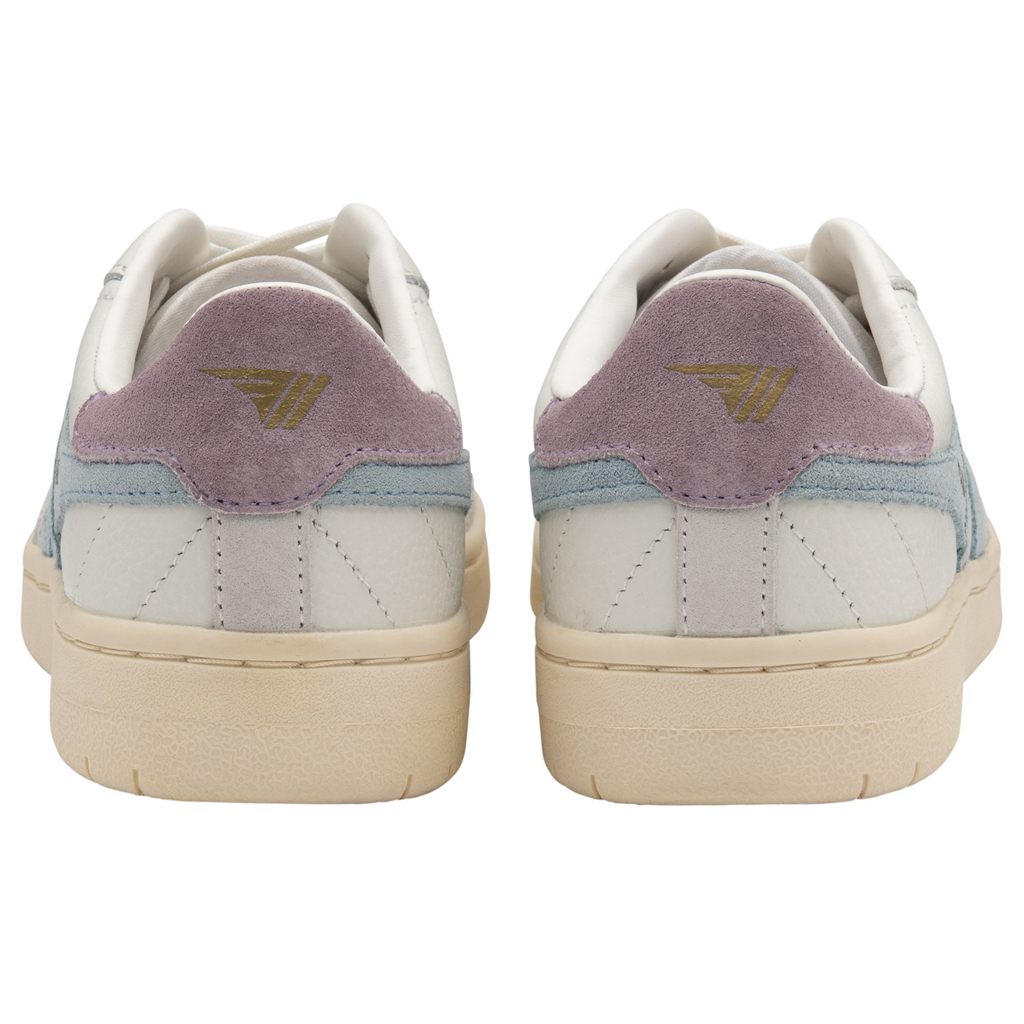 Gola Classics Falcon Sneakers Blancos Azules Mexico | NDT-586194