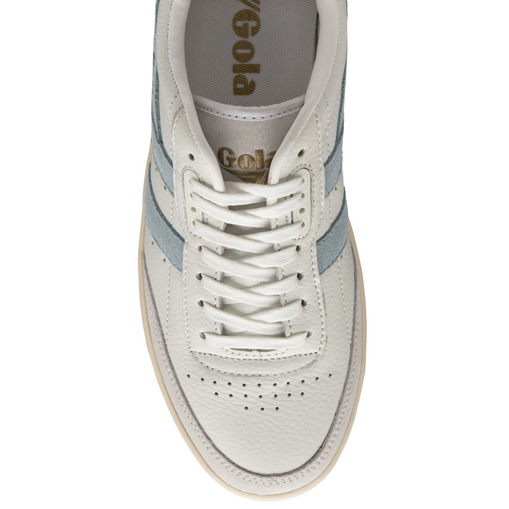 Gola Classics Falcon Sneakers Blancos Azules Mexico | NDT-586194
