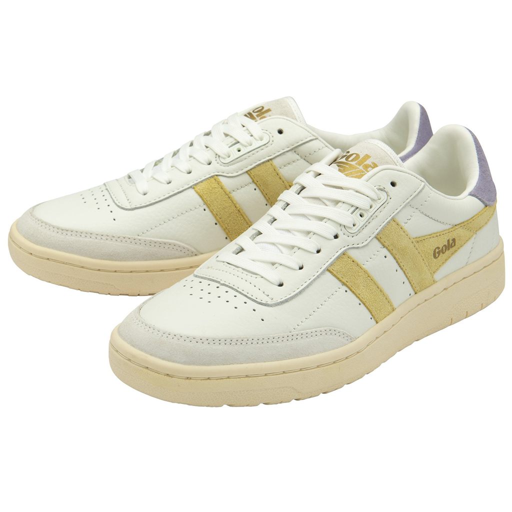 Gola Classics Falcon Sneakers Blancos Azules Lavanda Mexico | EAP-257603