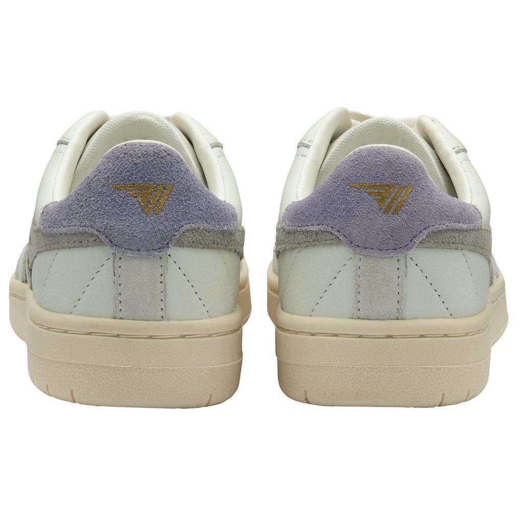 Gola Classics Falcon Sneakers Blancos Grises Claro Lavanda Mexico | KES-293601