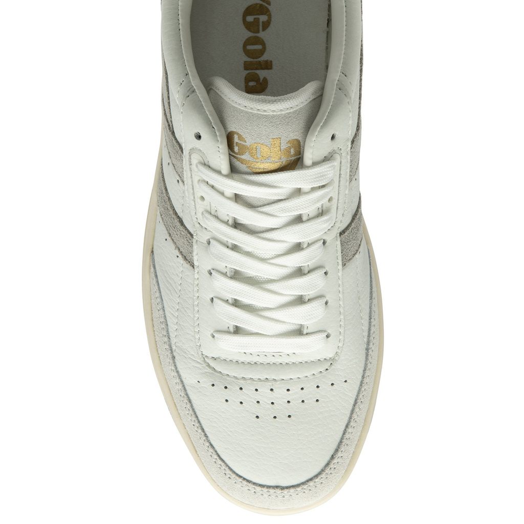Gola Classics Falcon Sneakers Blancos Grises Claro Lavanda Mexico | KES-293601