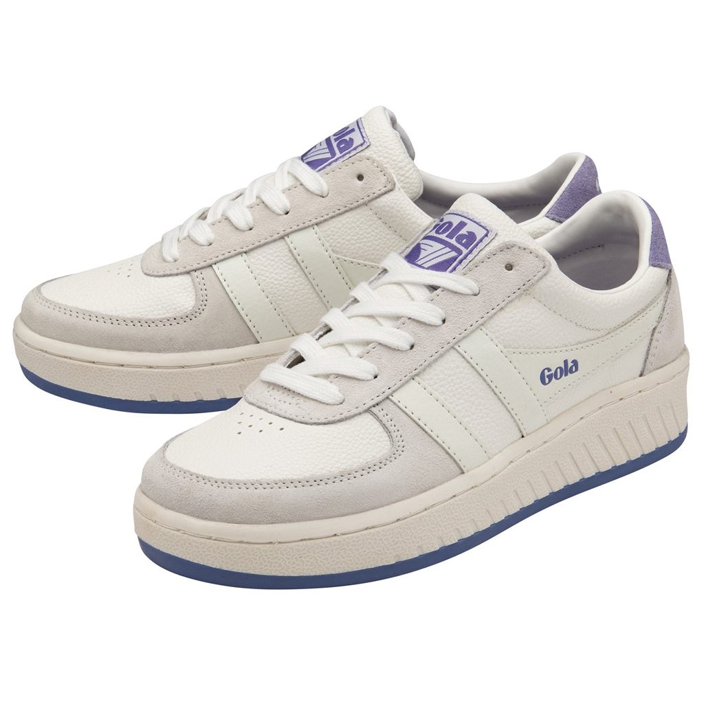 Gola Classics Grandslam '88 Sneakers Blancos Lavanda Mexico | OSF-398476
